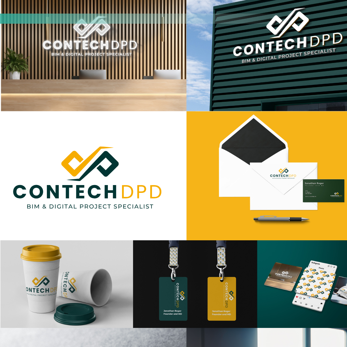 Logo Mock Up ContechDPD